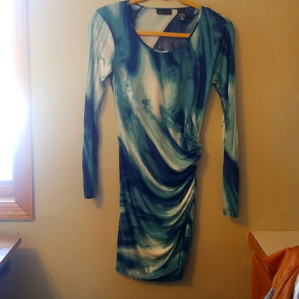 NY&C marbled dress XS bodycon